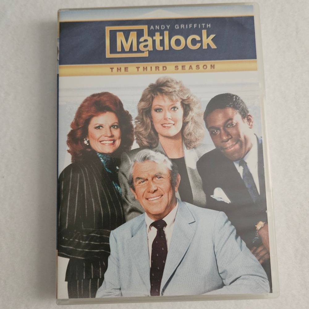 Matlock Seasons 1-8 DVD Set Andy Griffith Legal Drama Series Multi-Color 8pk - Picture 13 of 16